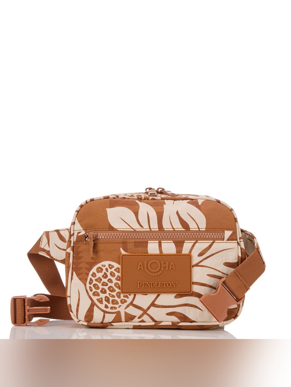 NWT New Aloha Collection x Pendleton Keep It Light Hip Pack Holomua Hulu Toffee